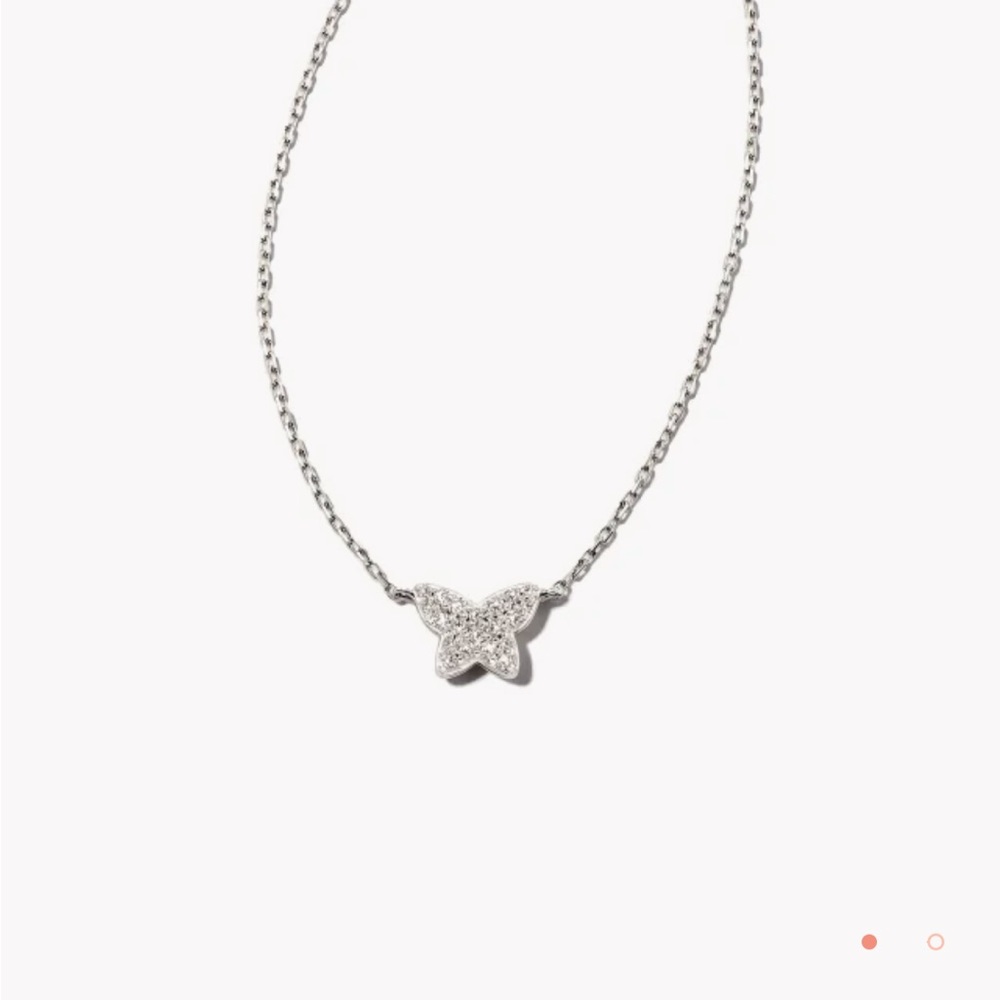 Kendra Scott Diamond Butterfly necklace